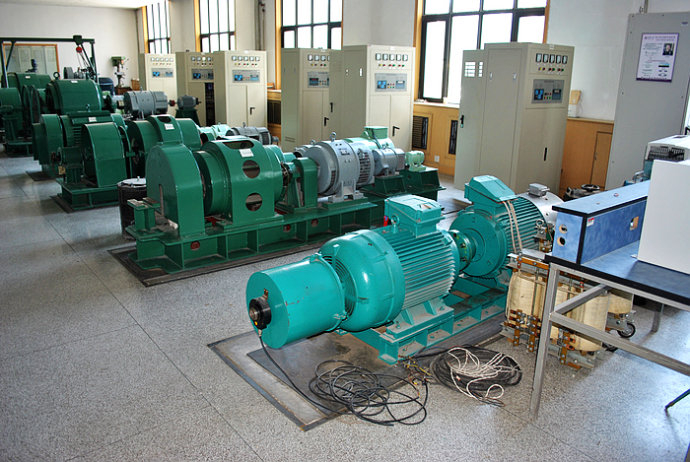 临渭某热电厂使用我厂的YKK高压电机提供动力